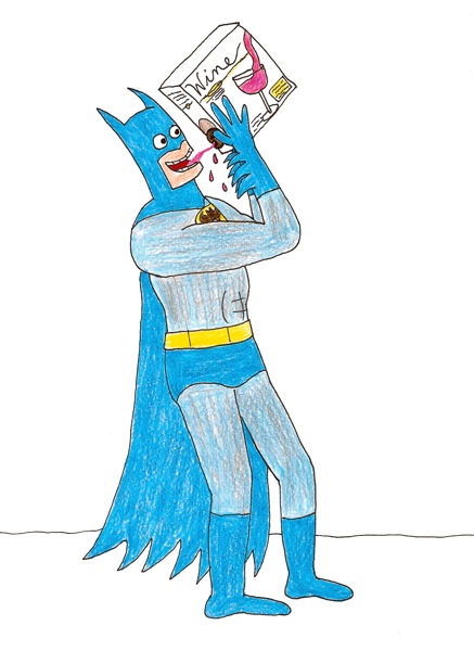 happy batman