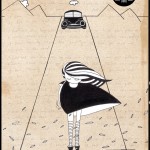 on the road
